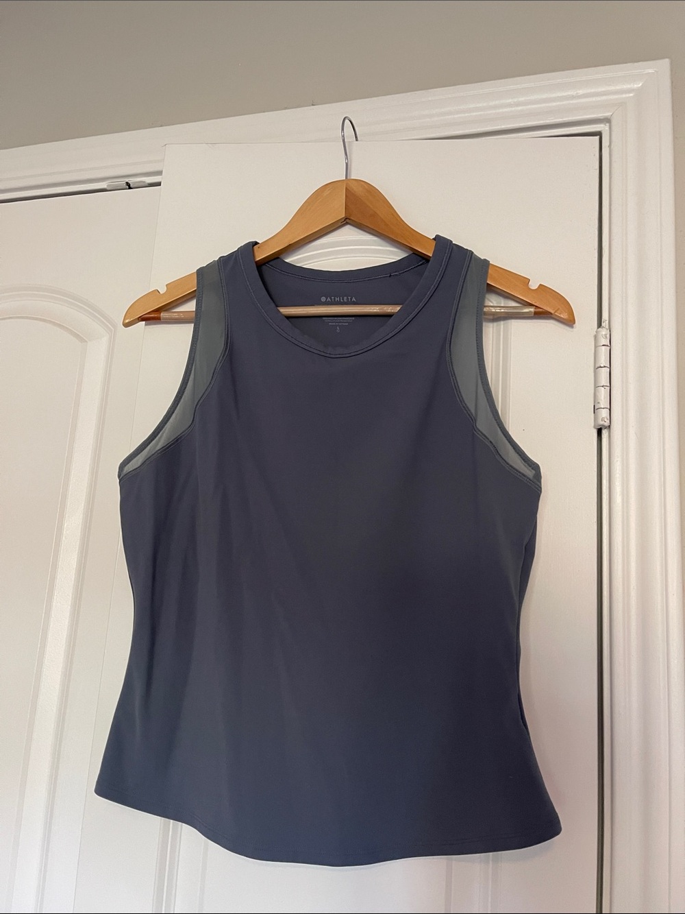 Athleta Slate Gray (blue) Sleeveless Performance Tank